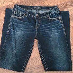 Women's Silver Suki Mid Slim Boot size 31/33